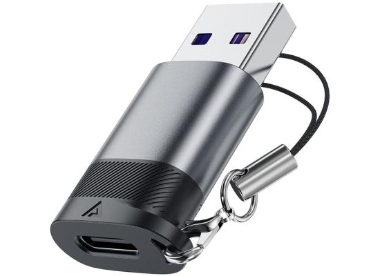 ACEFAST J8 USB-C Female to USB-A Male Adapter 10Gbps Data Transfer Fast Charging Converter